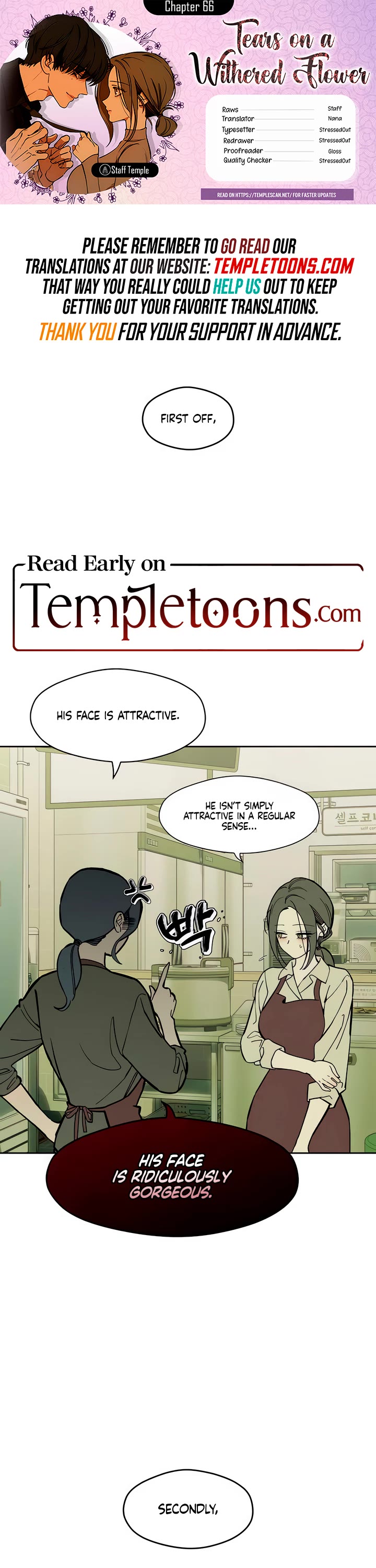 Tears on a Withered Flower Chapter 66 page 1 - Chapter 66