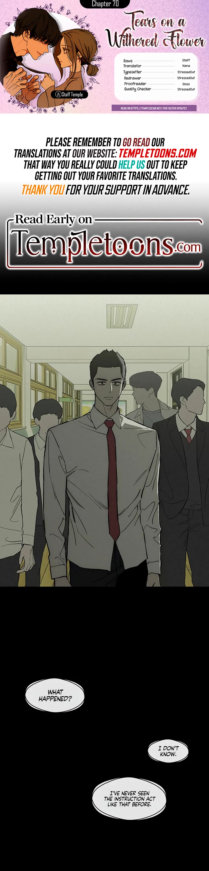 Tears on a Withered Flower Chapter 70 page 1 - Chapter 70