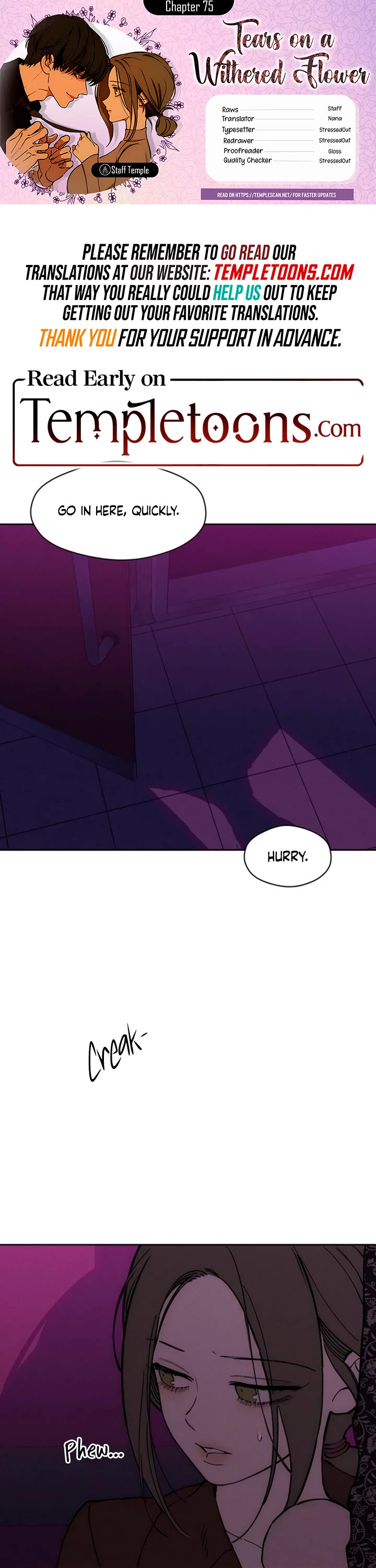 Tears on a Withered Flower Chapter 75 page 1 - Chapter 75