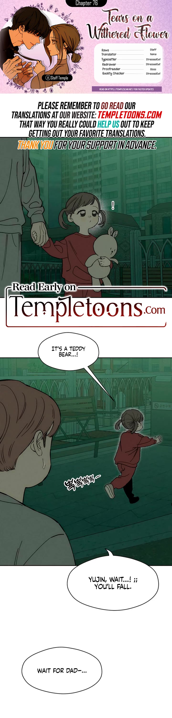 Tears on a Withered Flower Chapter 76 page 1 - Chapter 76