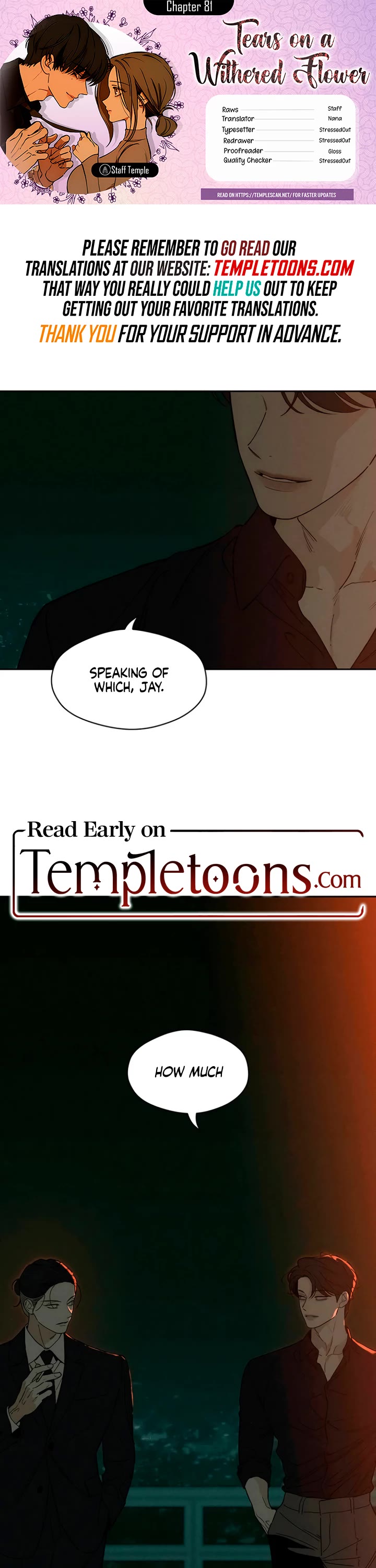 Tears on a Withered Flower Chapter 81 page 1 - Chapter 81