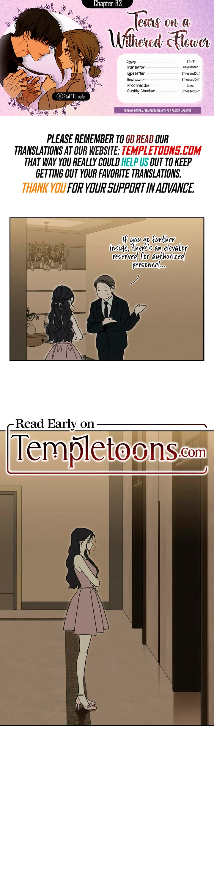 Tears on a Withered Flower Chapter 83 page 1 - Chapter 83