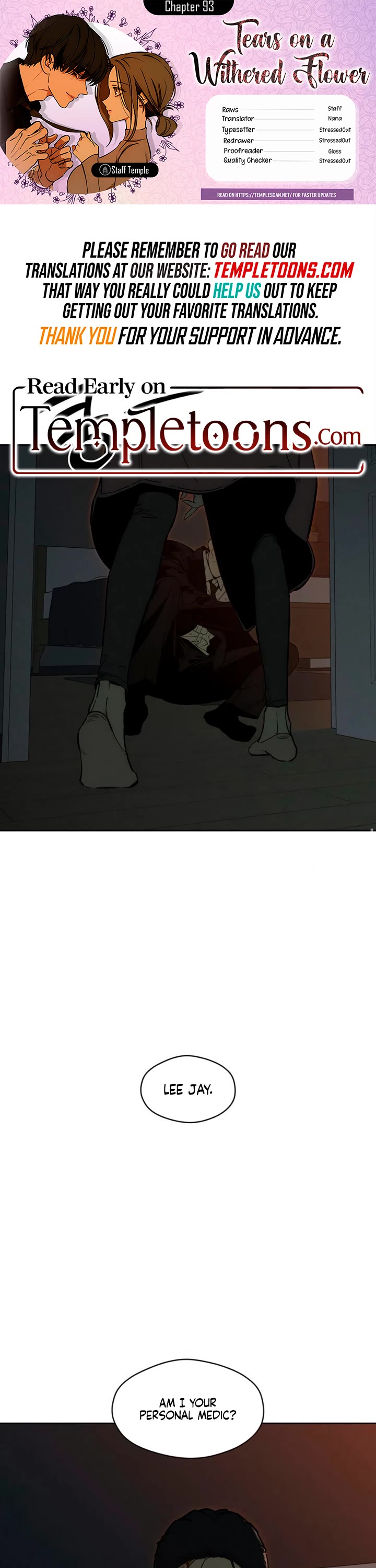 Tears on a Withered Flower Chapter 93 page 1 - Chapter 93