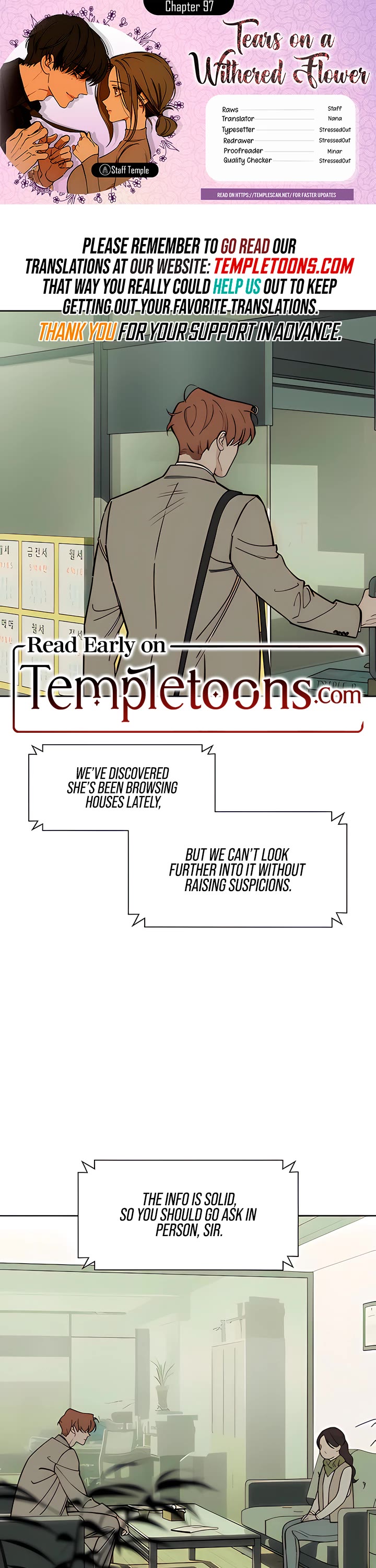 Tears on a Withered Flower Chapter 97 page 1 - Chapter 97