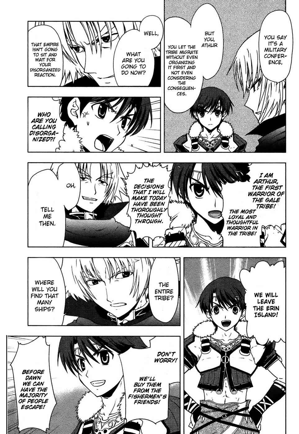 Tears to Tiara - Kakan no Daichi Chapter 3 page 9 - Chapter 3: Magnus Poltuz's Attack
