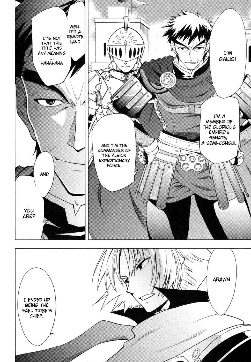 Tears to Tiara - Kakan no Daichi Chapter 4 page 1 - Chapter 4: Setting Sail to Albion