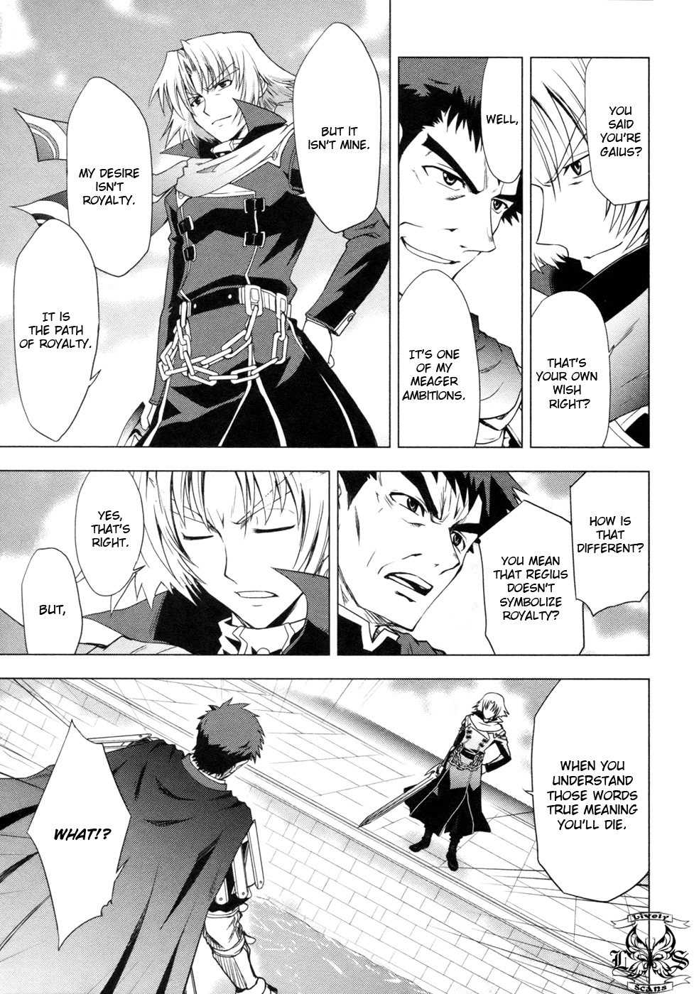Tears to Tiara - Kakan no Daichi Chapter 4 page 8 - Chapter 4: Setting Sail to Albion