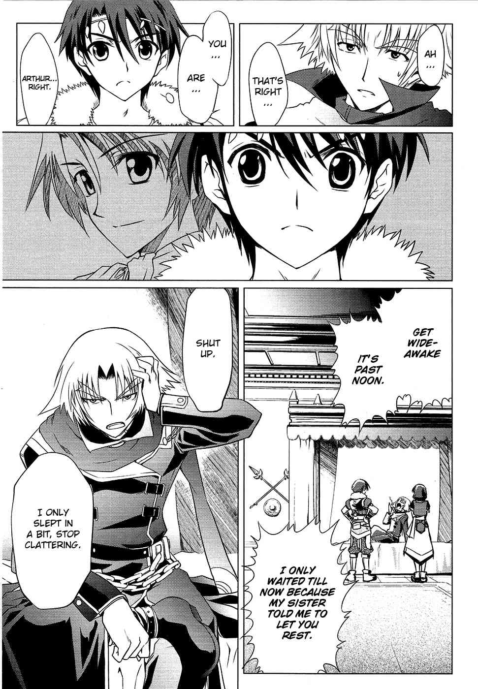 Tears to Tiara - Kakan no Daichi Chapter 5 page 14 - Chapter 5: An Evening Feast and a Troubadour