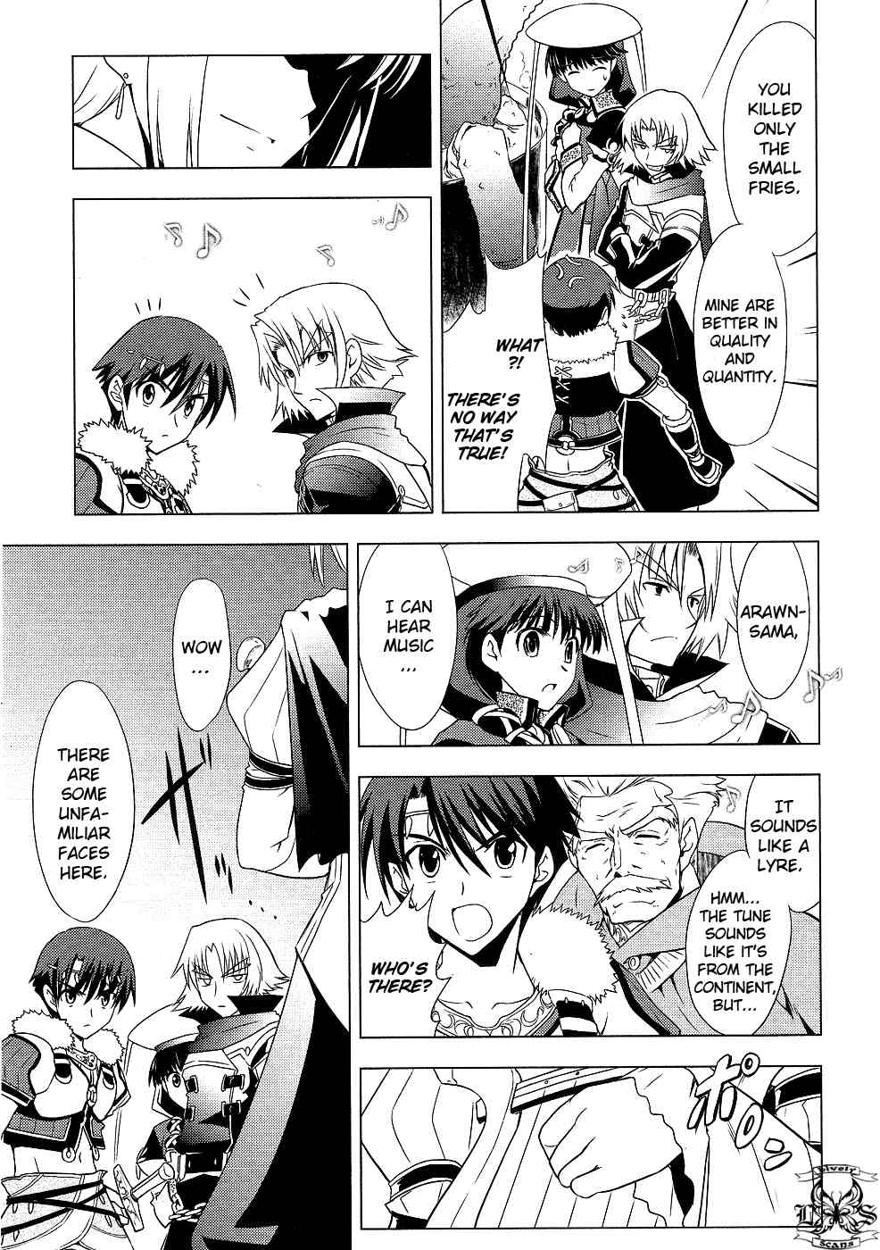 Tears to Tiara - Kakan no Daichi Chapter 5 page 28 - Chapter 5: An Evening Feast and a Troubadour