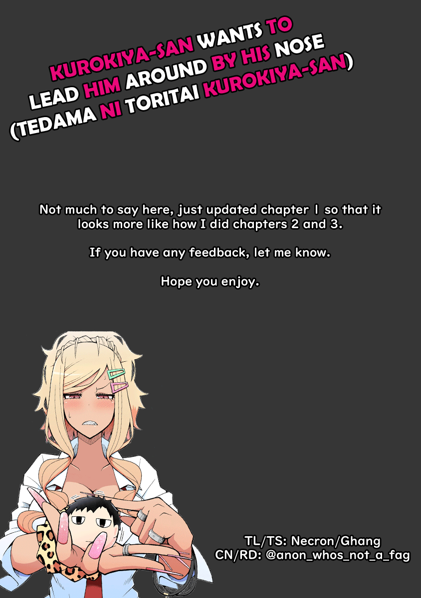 Tedama ni Toritai Kurokiya-san Chapter 1 page 15 - Chapter 1: I want to lead him by his nose [Revised]