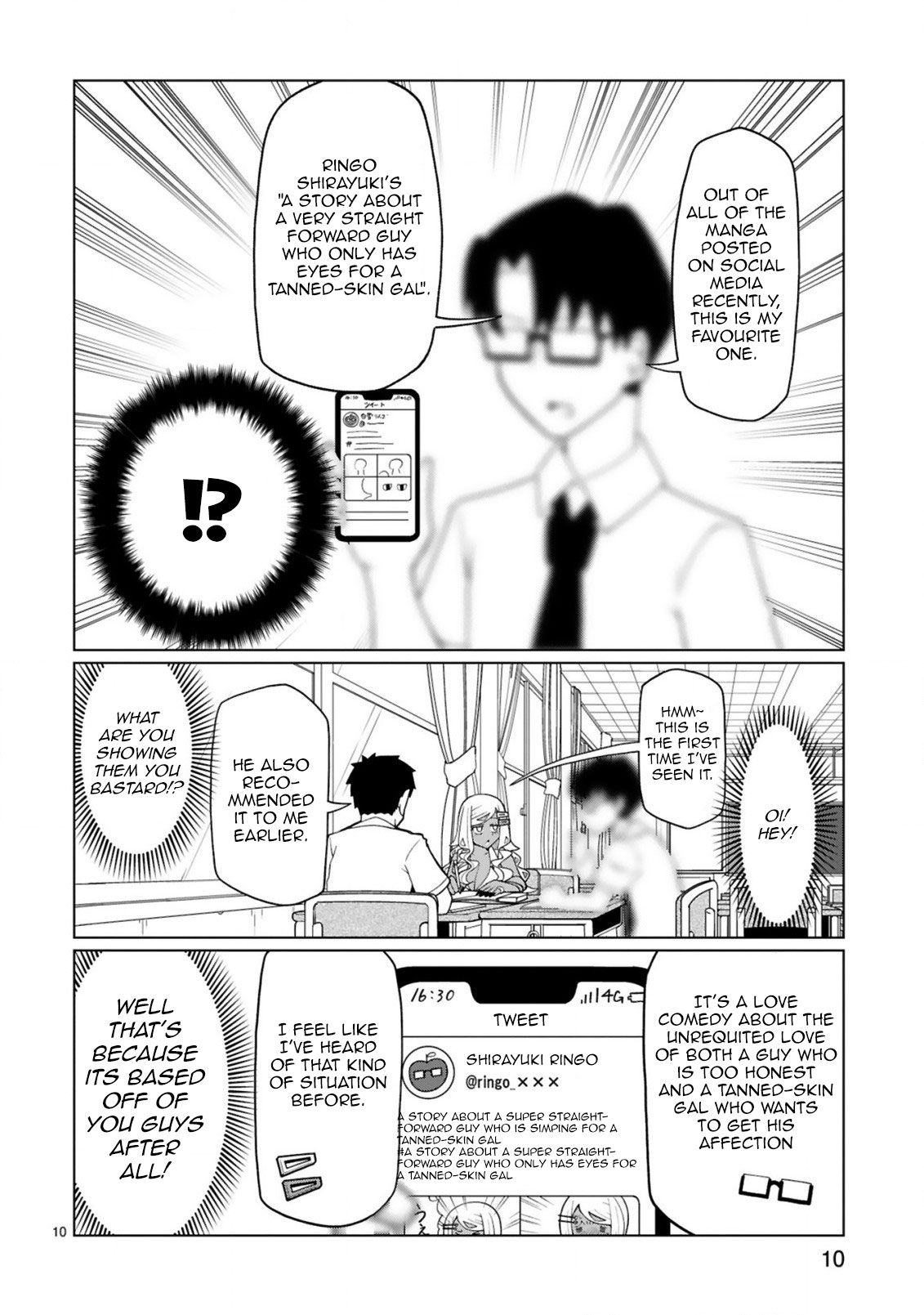 Tedama ni Toritai Kurokiya-san Chapter 10 page 10 - Chapter 10: I want to get rid of the disturbances caught in between my favourite couple.