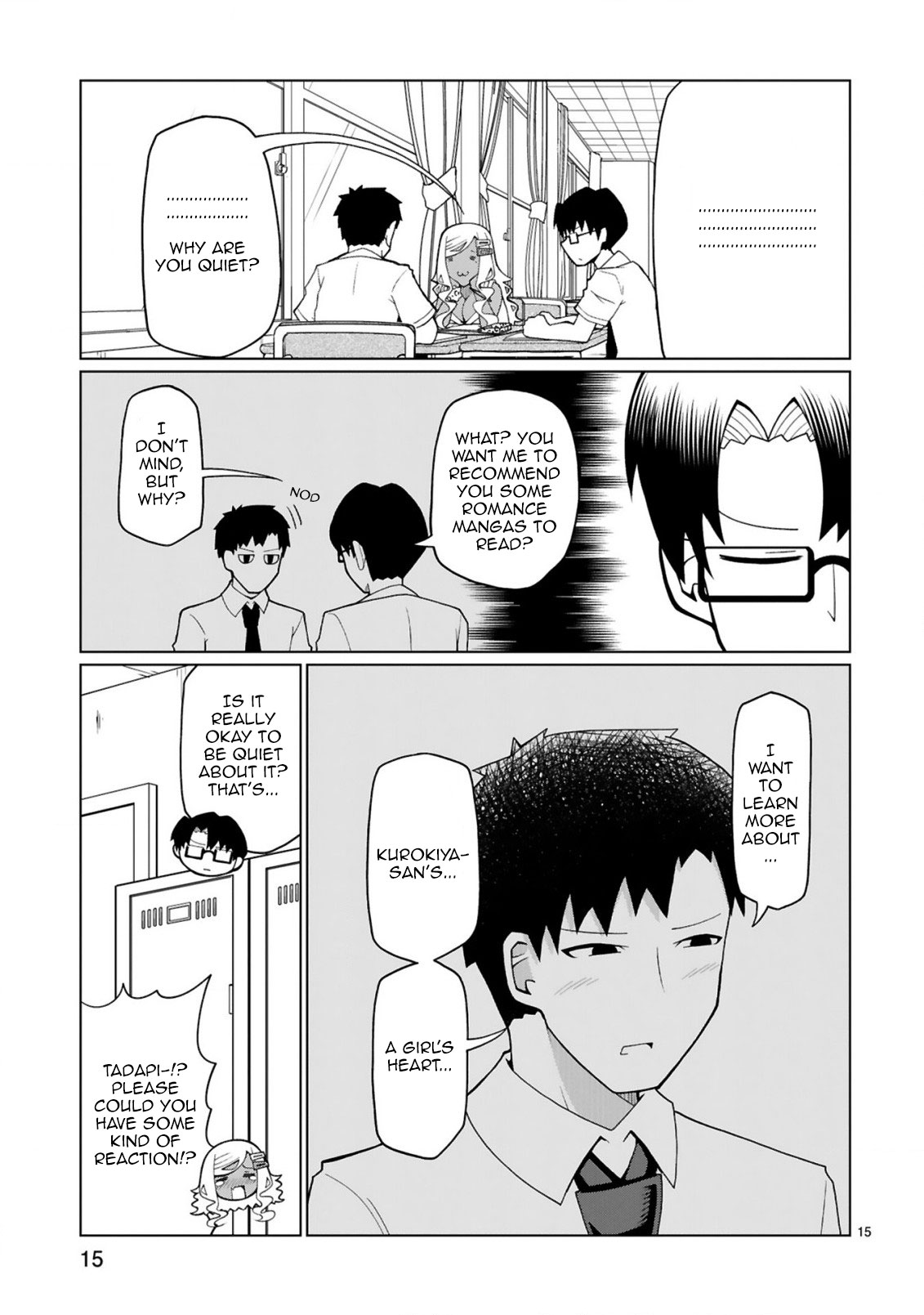 Tedama ni Toritai Kurokiya-san Chapter 10 page 15 - Chapter 10: I want to get rid of the disturbances caught in between my favourite couple.