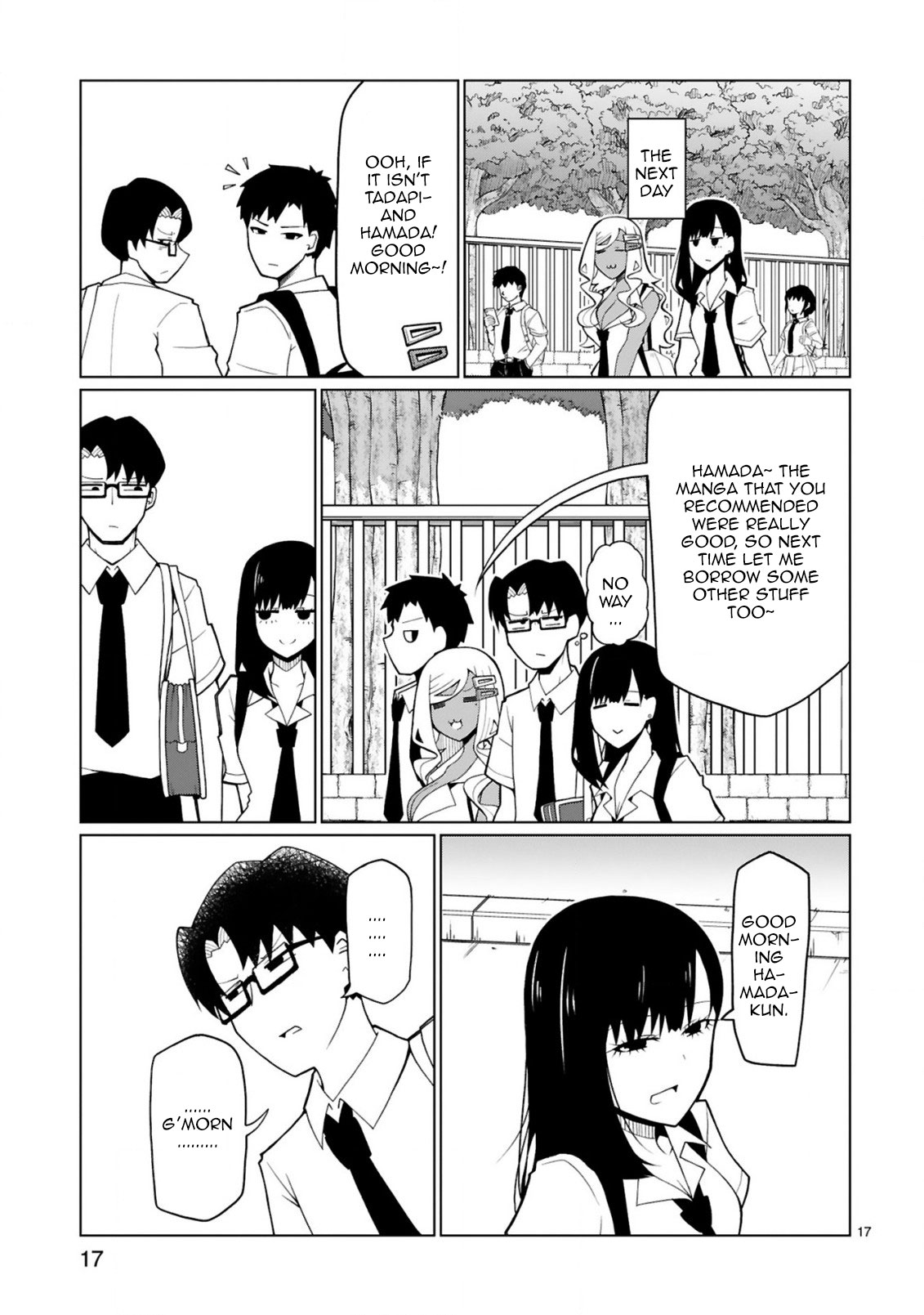 Tedama ni Toritai Kurokiya-san Chapter 10 page 17 - Chapter 10: I want to get rid of the disturbances caught in between my favourite couple.