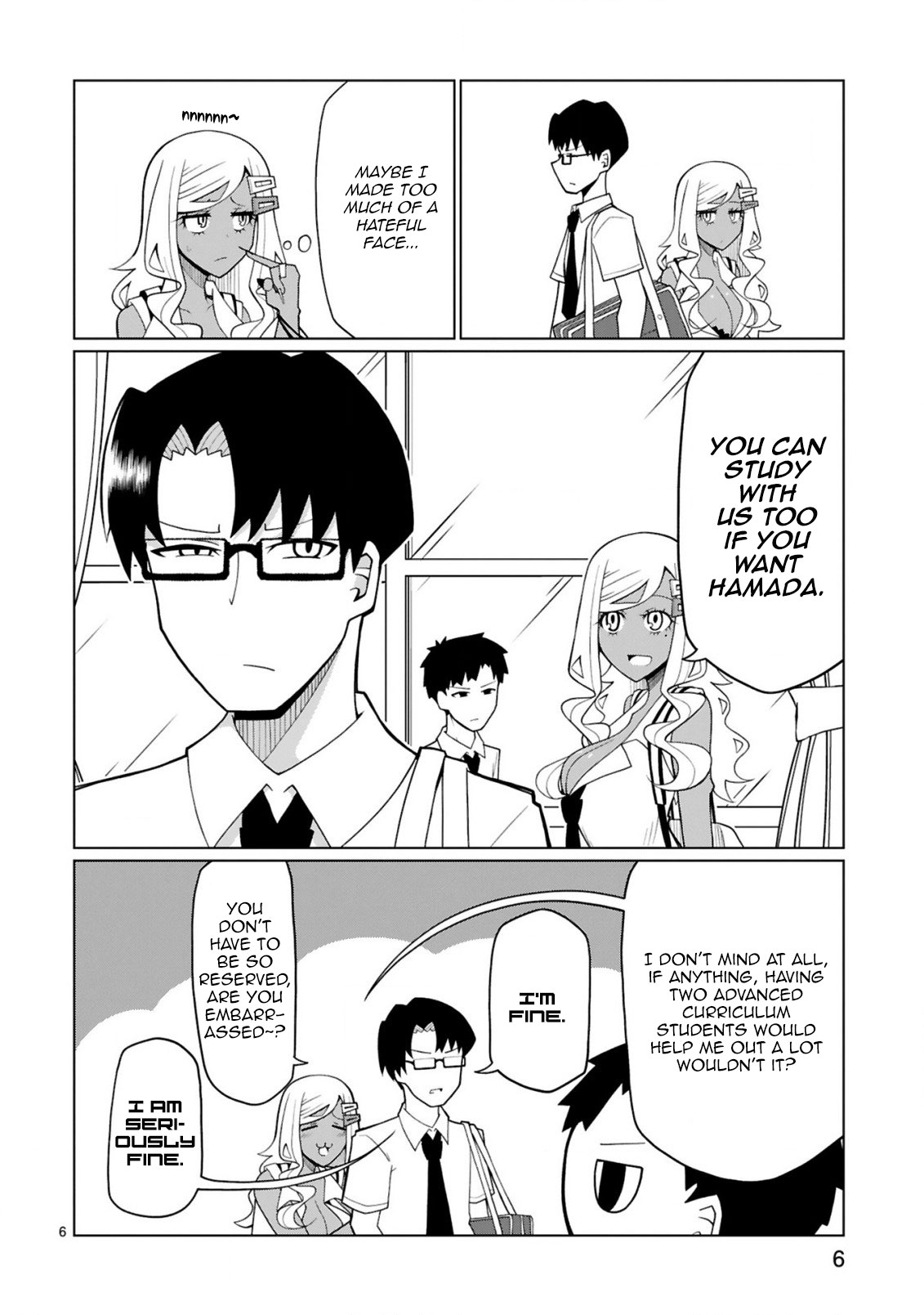 Tedama ni Toritai Kurokiya-san Chapter 10 page 6 - Chapter 10: I want to get rid of the disturbances caught in between my favourite couple.