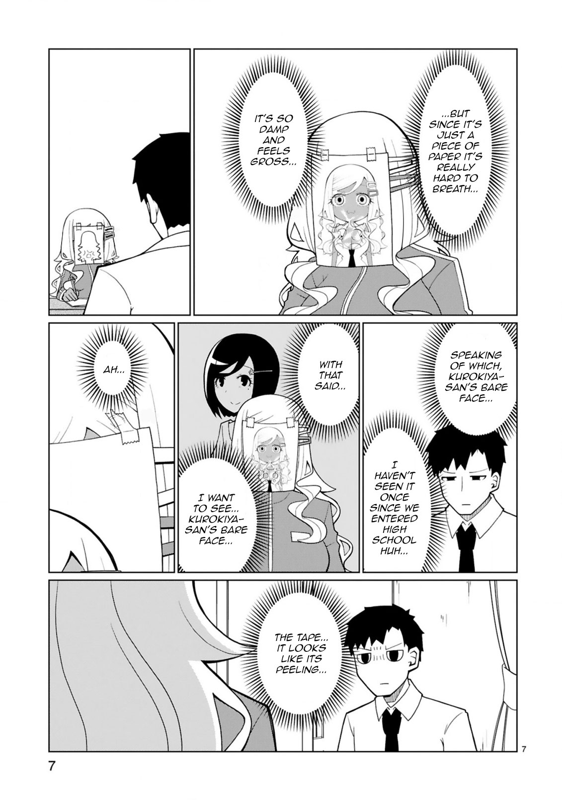 Tedama ni Toritai Kurokiya-san Chapter 11 page 8 - Chapter 11: I don't want to show it