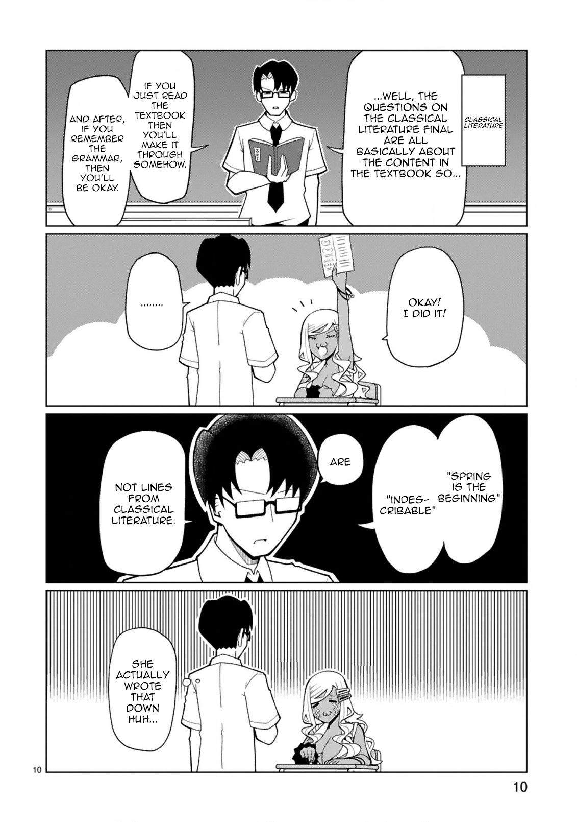 Tedama ni Toritai Kurokiya-san Chapter 12 page 11 - Chapter 12: I dun get it