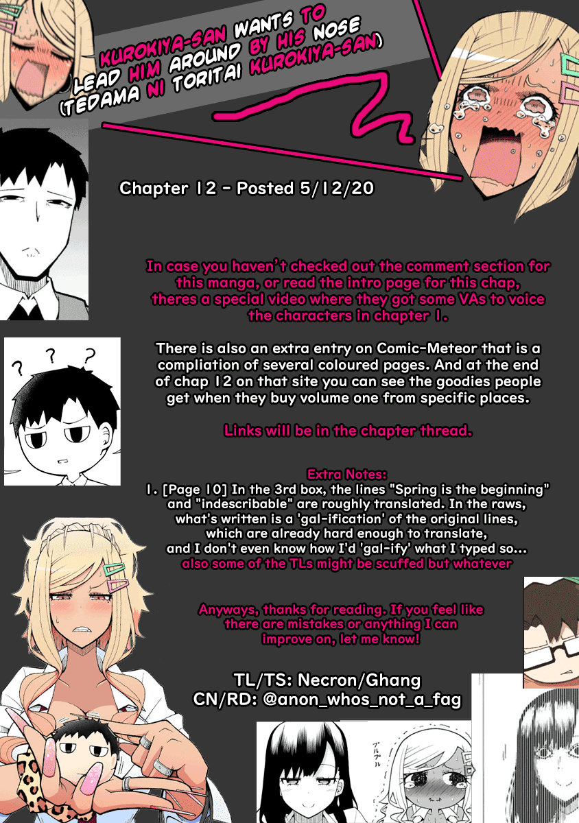 Tedama ni Toritai Kurokiya-san Chapter 12 page 22 - Chapter 12: I dun get it