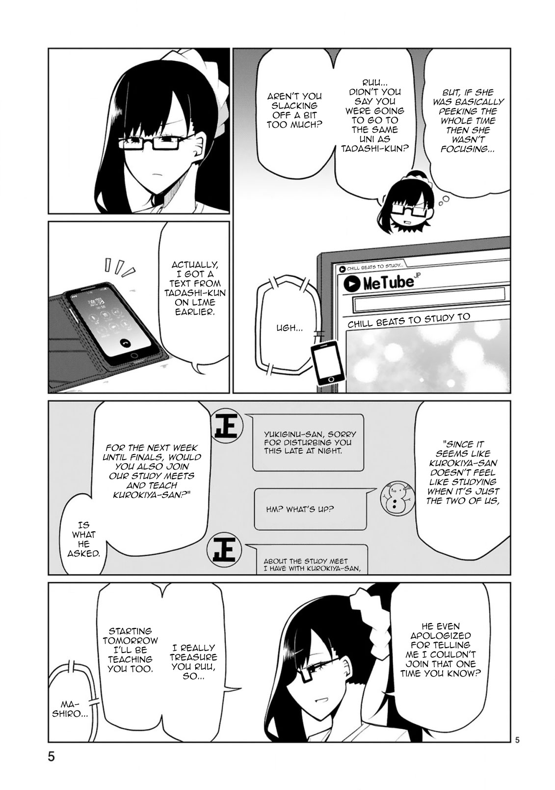 Tedama ni Toritai Kurokiya-san Chapter 12 page 6 - Chapter 12: I dun get it