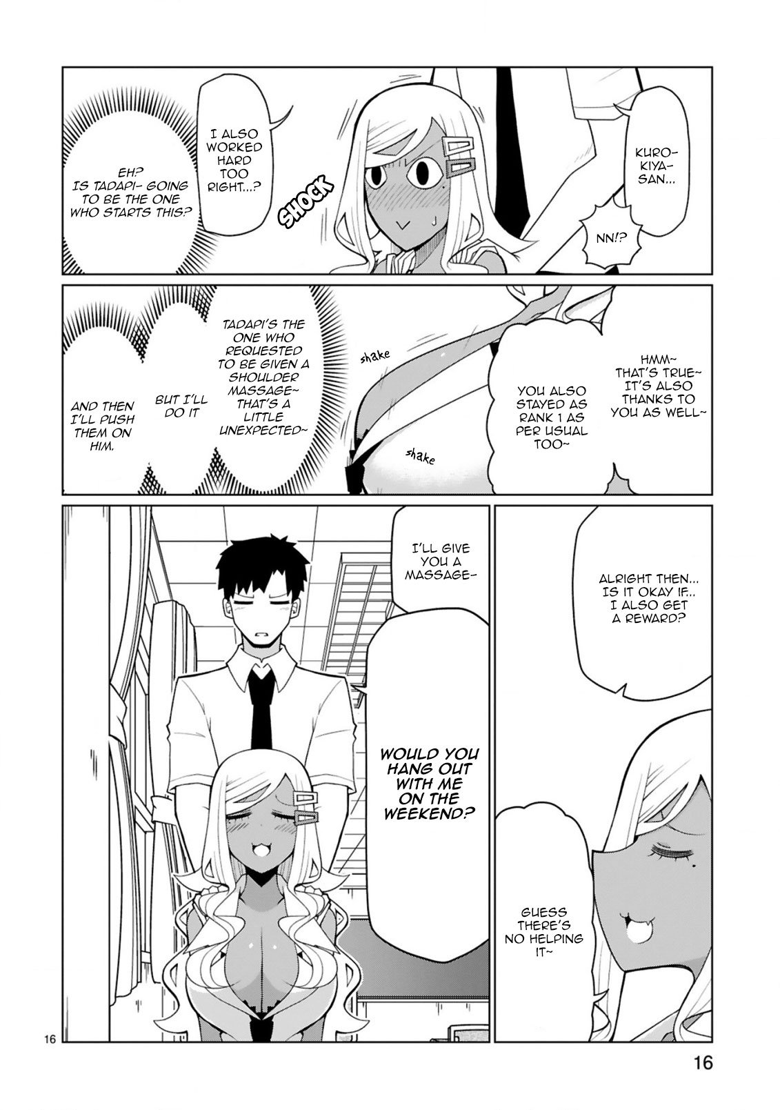 Tedama ni Toritai Kurokiya-san Chapter 13 page 17 - Chapter 13: We can't hold the study meet anymore.