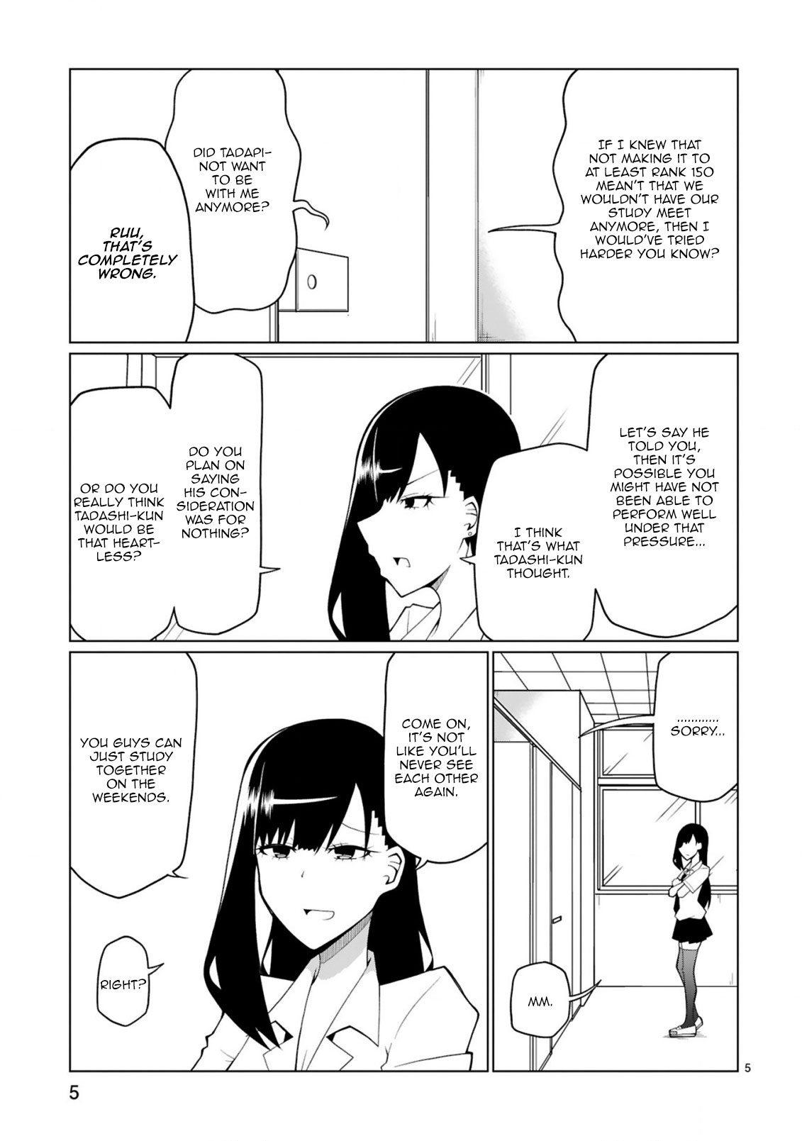 Tedama ni Toritai Kurokiya-san Chapter 13 page 6 - Chapter 13: We can't hold the study meet anymore.