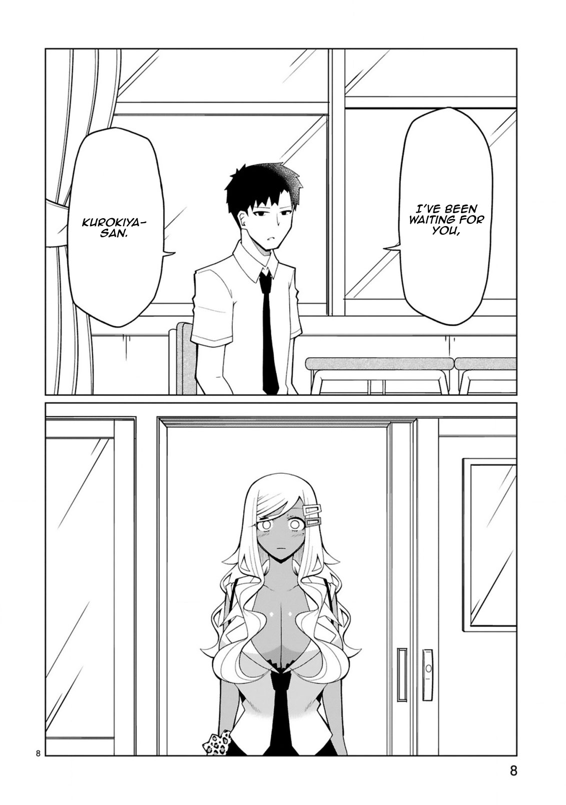 Tedama ni Toritai Kurokiya-san Chapter 13 page 9 - Chapter 13: We can't hold the study meet anymore.