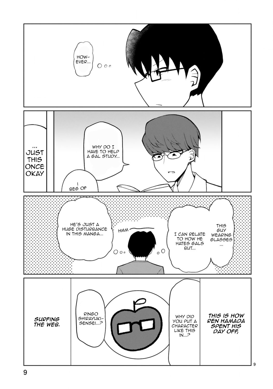 Tedama ni Toritai Kurokiya-san Chapter 14 page 10 - Chapter 14: I want to take a break sometimes