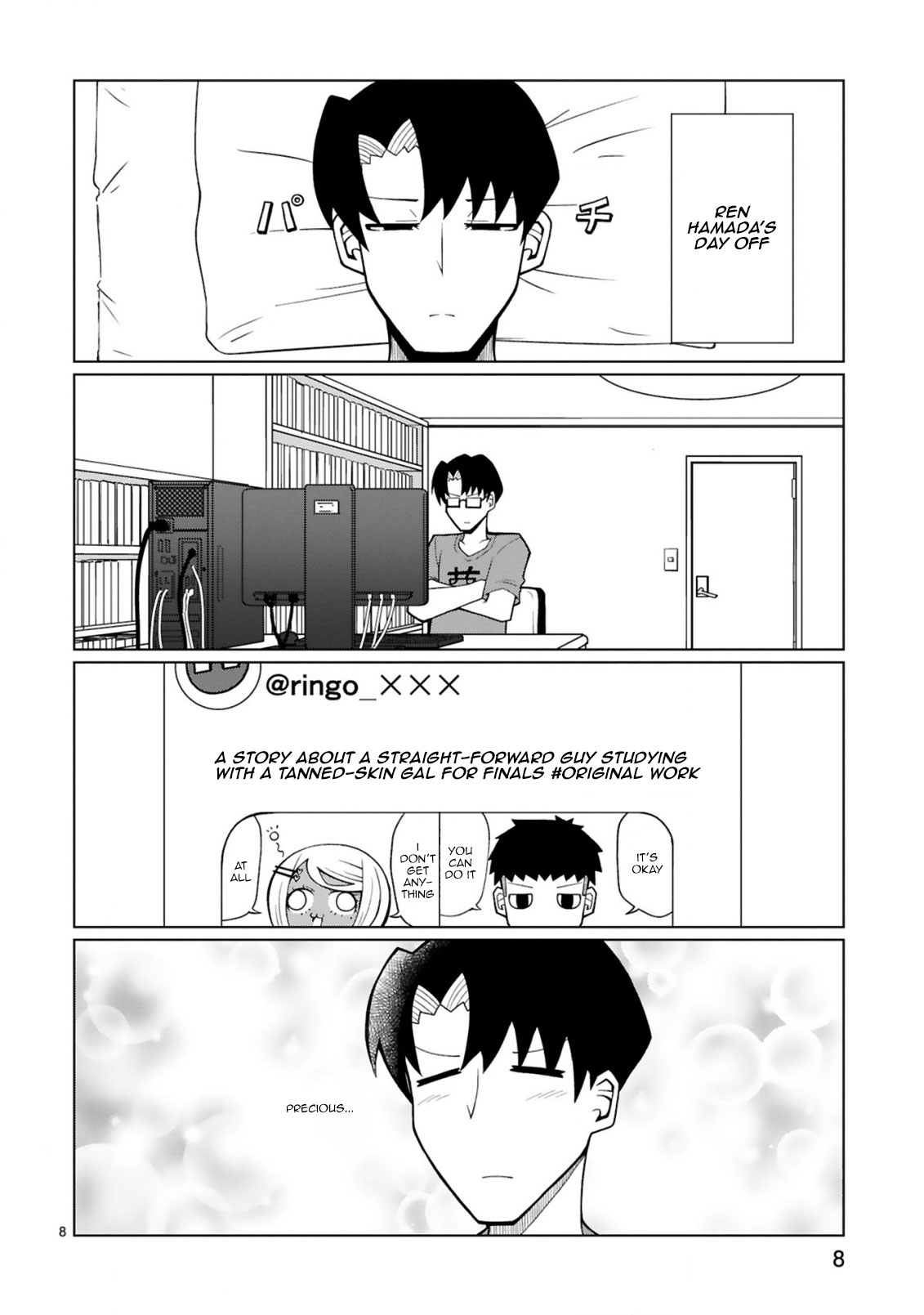 Tedama ni Toritai Kurokiya-san Chapter 14 page 9 - Chapter 14: I want to take a break sometimes