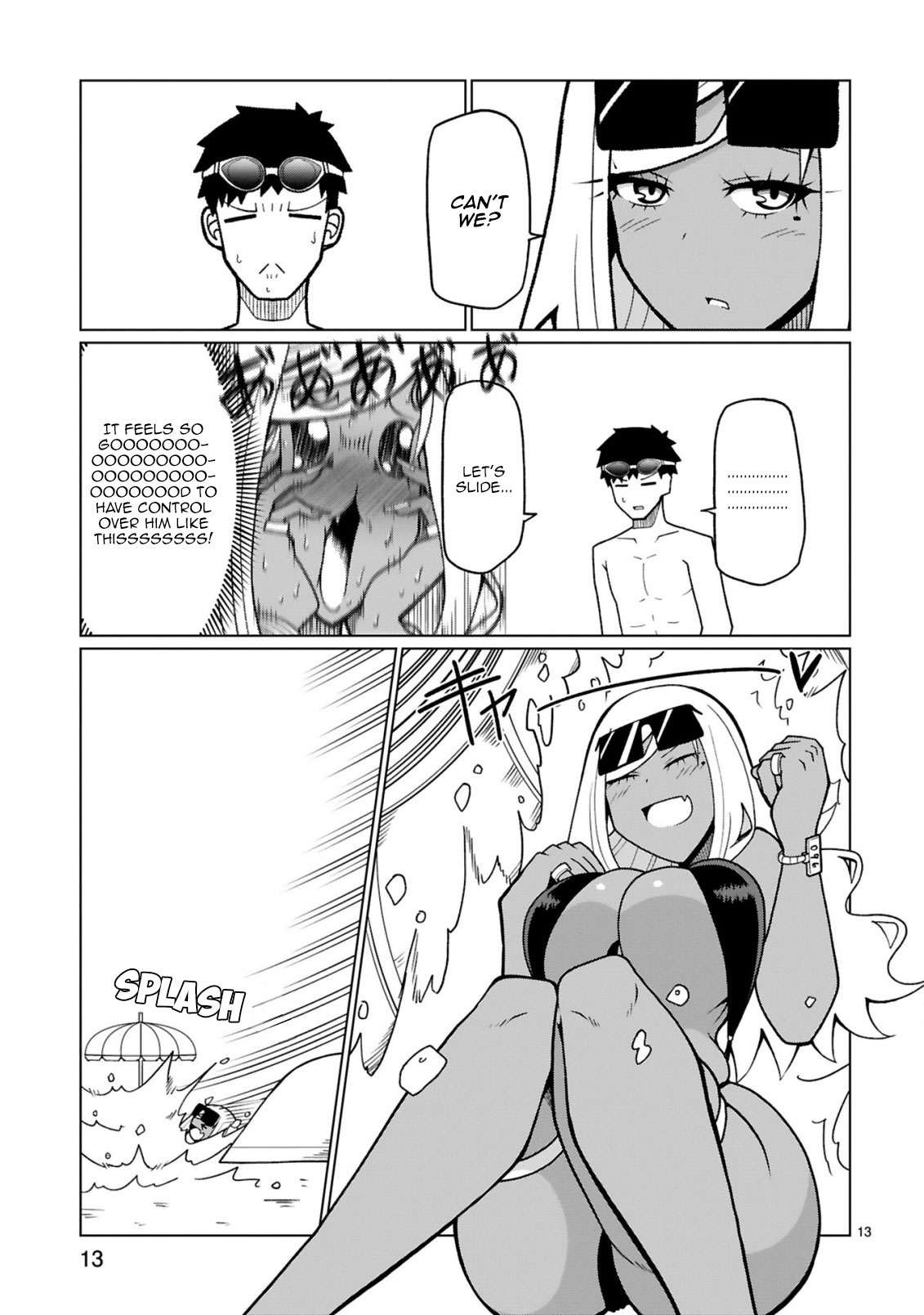 Tedama ni Toritai Kurokiya-san Chapter 15 page 14 - Chapter 15: I want to swim