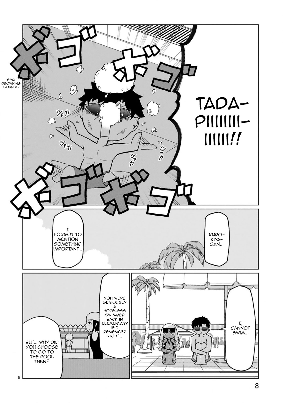 Tedama ni Toritai Kurokiya-san Chapter 15 page 9 - Chapter 15: I want to swim