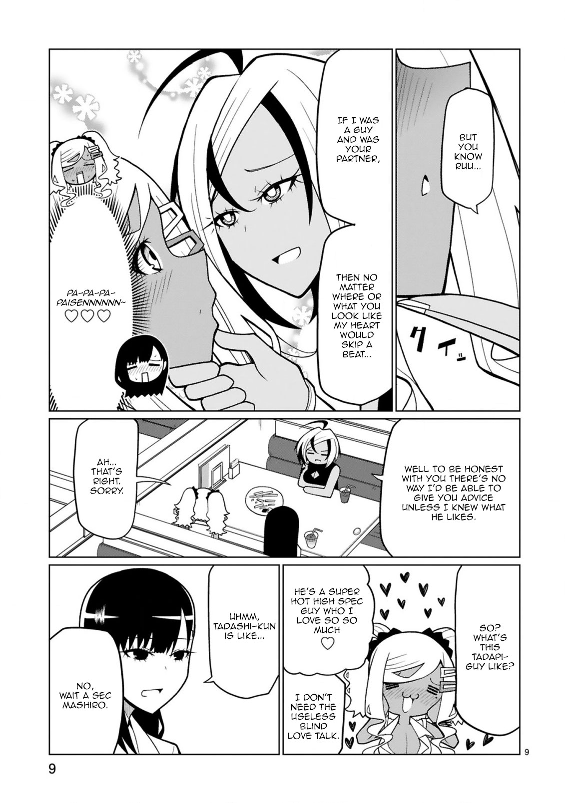 Tedama ni Toritai Kurokiya-san Chapter 16 page 10 - Chapter 16: I want to talk with Paisen