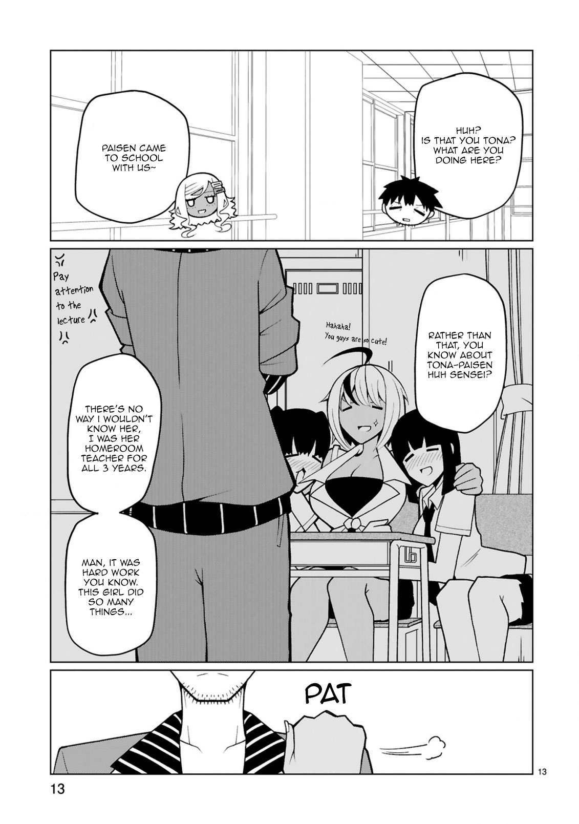 Tedama ni Toritai Kurokiya-san Chapter 16 page 14 - Chapter 16: I want to talk with Paisen