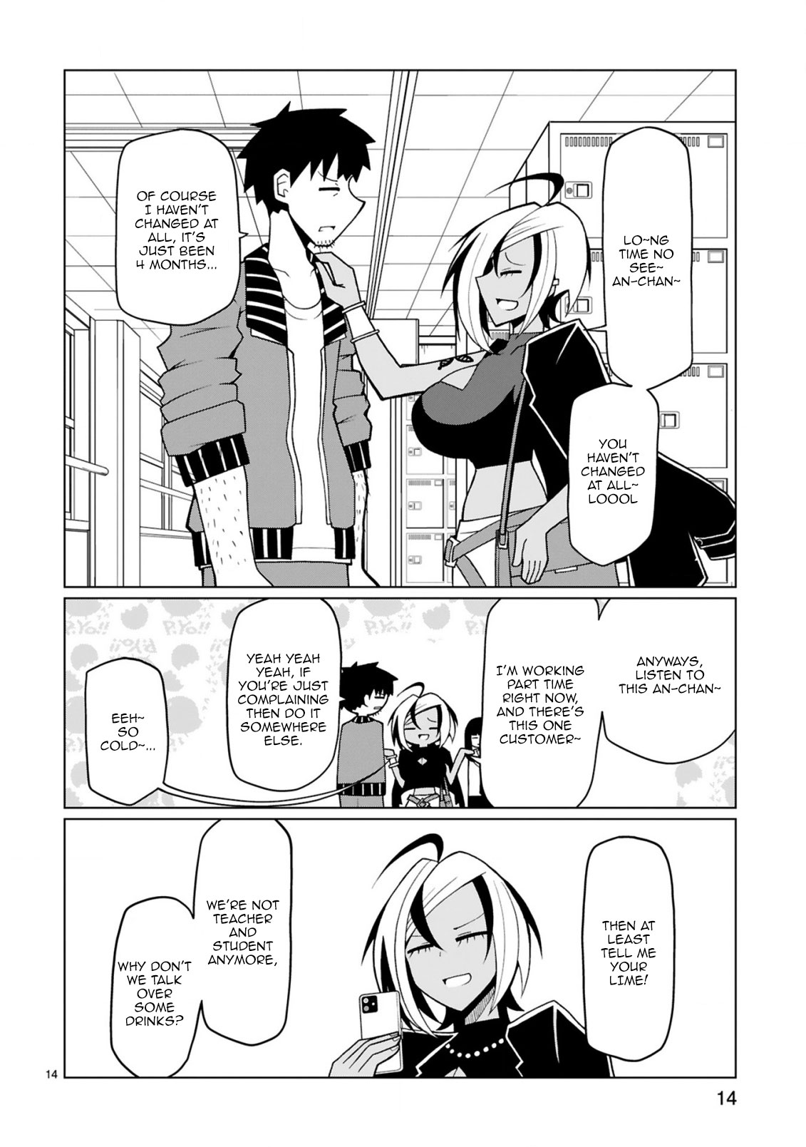 Tedama ni Toritai Kurokiya-san Chapter 16 page 15 - Chapter 16: I want to talk with Paisen