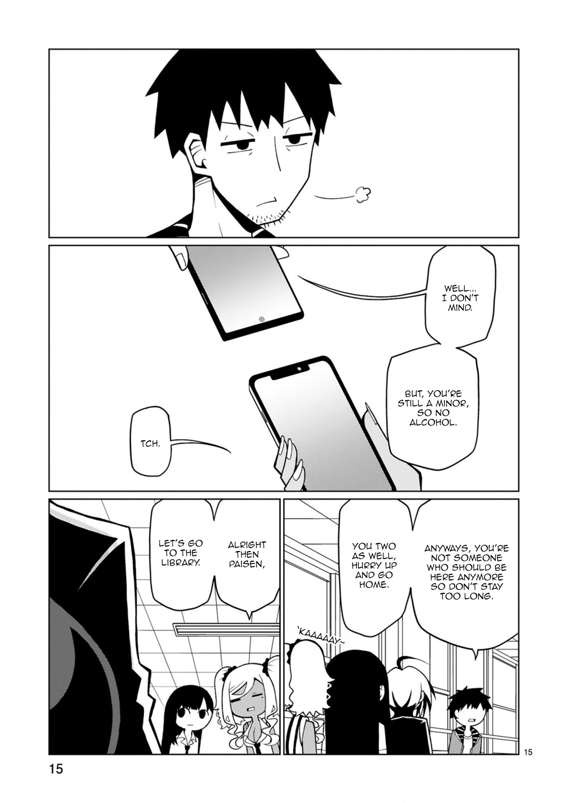 Tedama ni Toritai Kurokiya-san Chapter 16 page 16 - Chapter 16: I want to talk with Paisen