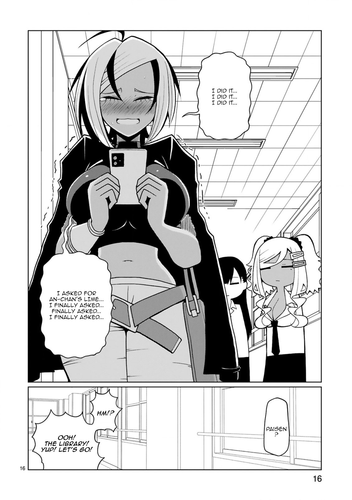 Tedama ni Toritai Kurokiya-san Chapter 16 page 17 - Chapter 16: I want to talk with Paisen