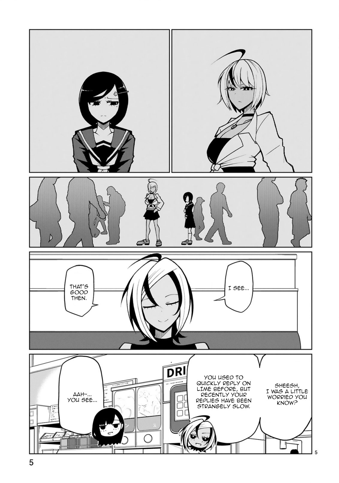Tedama ni Toritai Kurokiya-san Chapter 16 page 6 - Chapter 16: I want to talk with Paisen