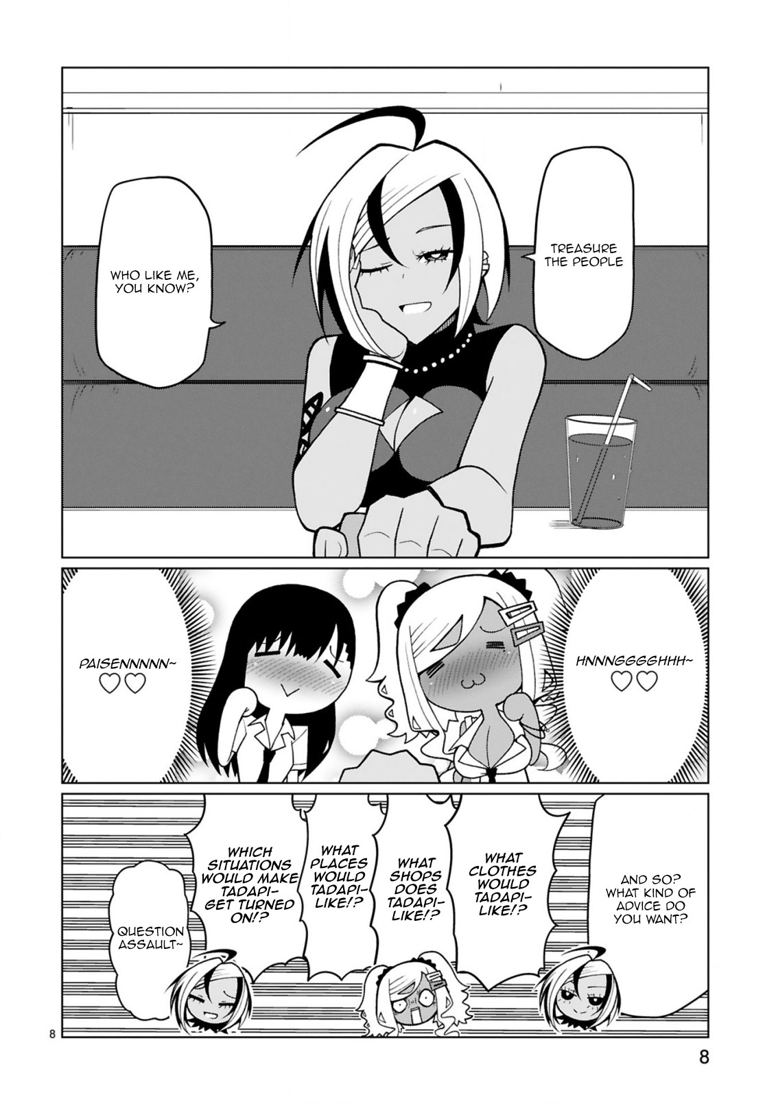 Tedama ni Toritai Kurokiya-san Chapter 16 page 9 - Chapter 16: I want to talk with Paisen