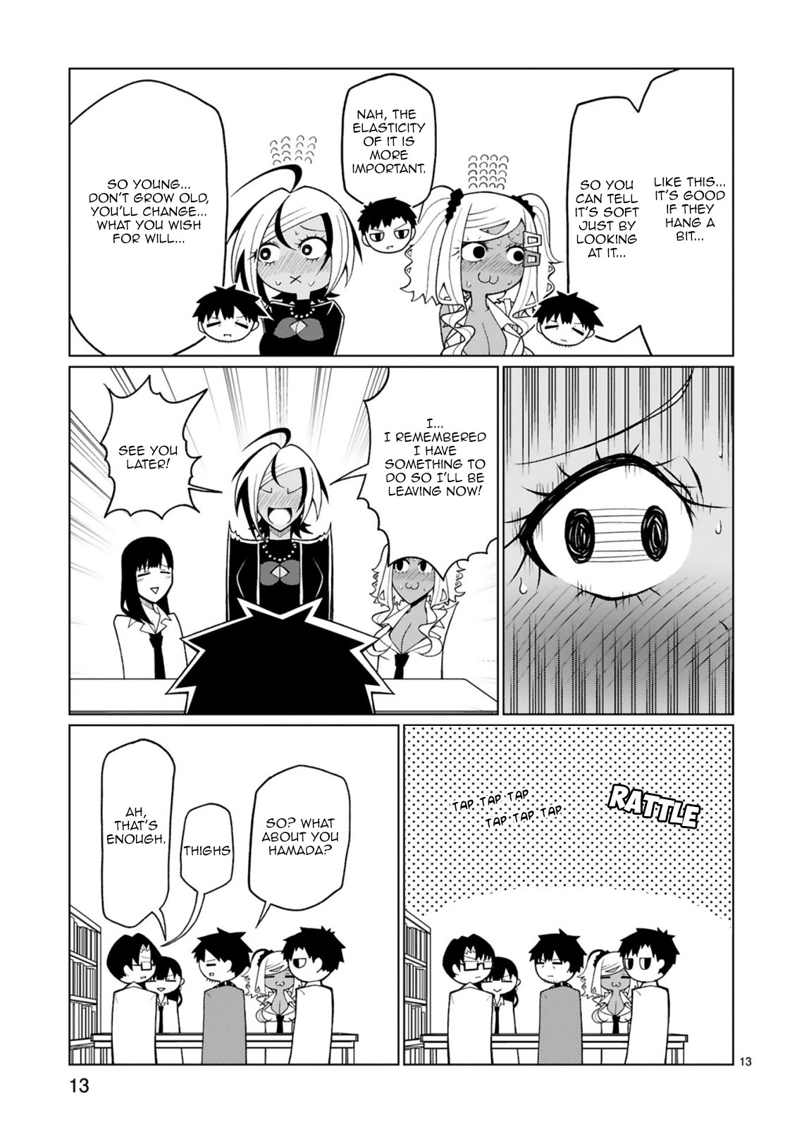 Tedama ni Toritai Kurokiya-san Chapter 17 page 14 - Chapter 17