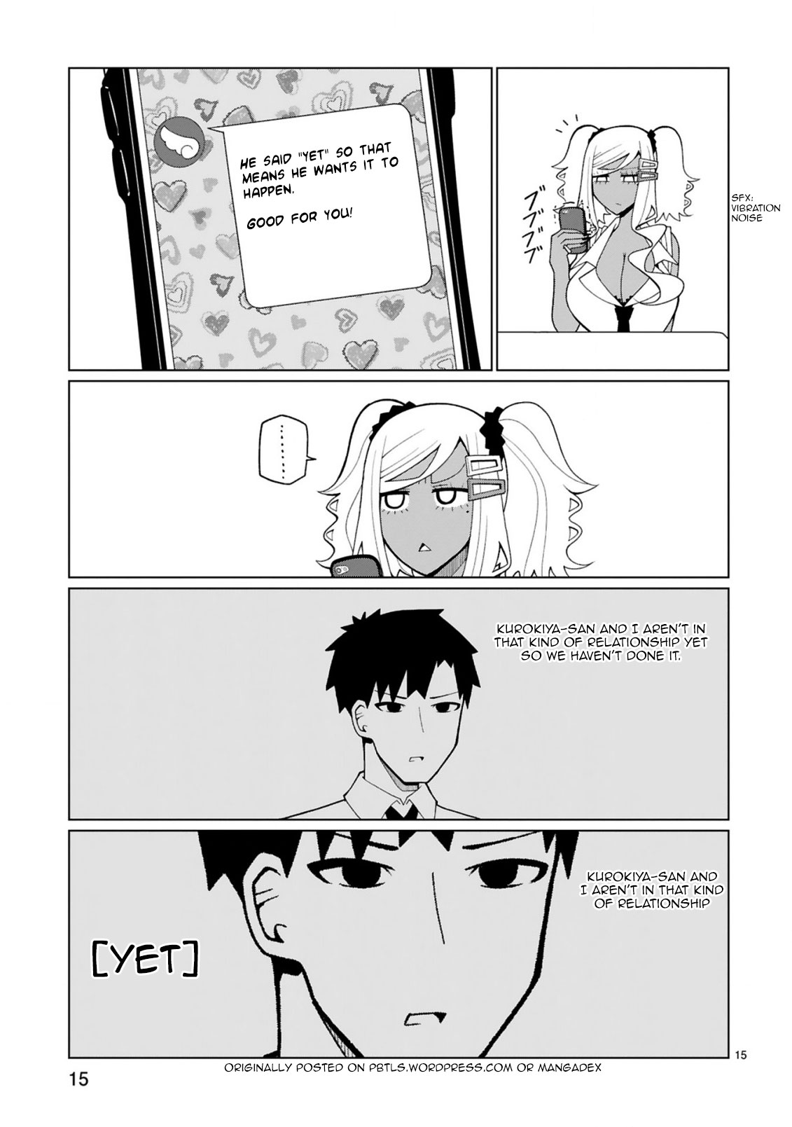 Tedama ni Toritai Kurokiya-san Chapter 17 page 16 - Chapter 17
