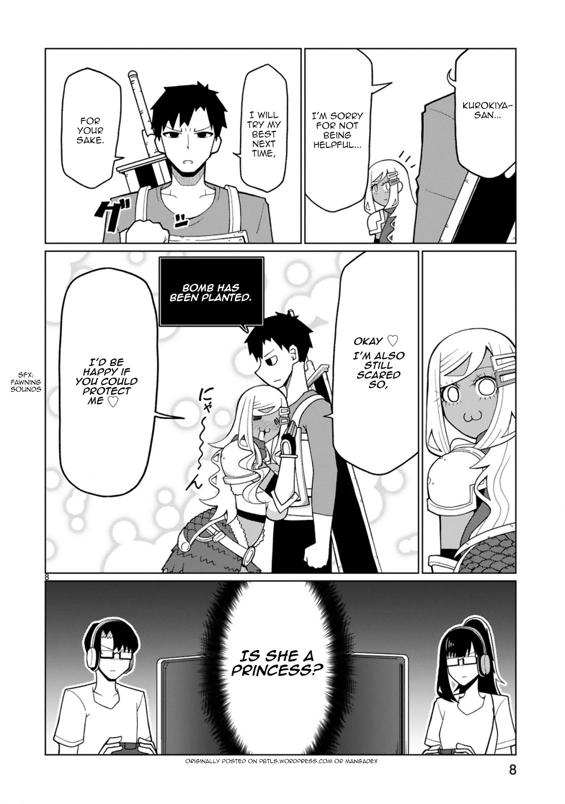 Tedama ni Toritai Kurokiya-san Chapter 18 page 8 - Chapter 18