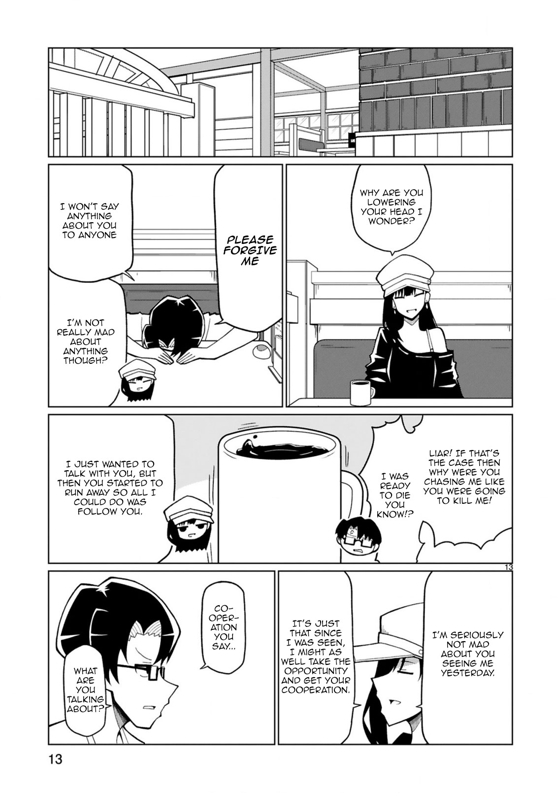 Tedama ni Toritai Kurokiya-san Chapter 19 page 13 - Chapter 19
