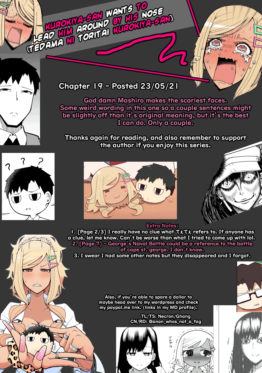Tedama ni Toritai Kurokiya-san Chapter 19 page 19 - Chapter 19
