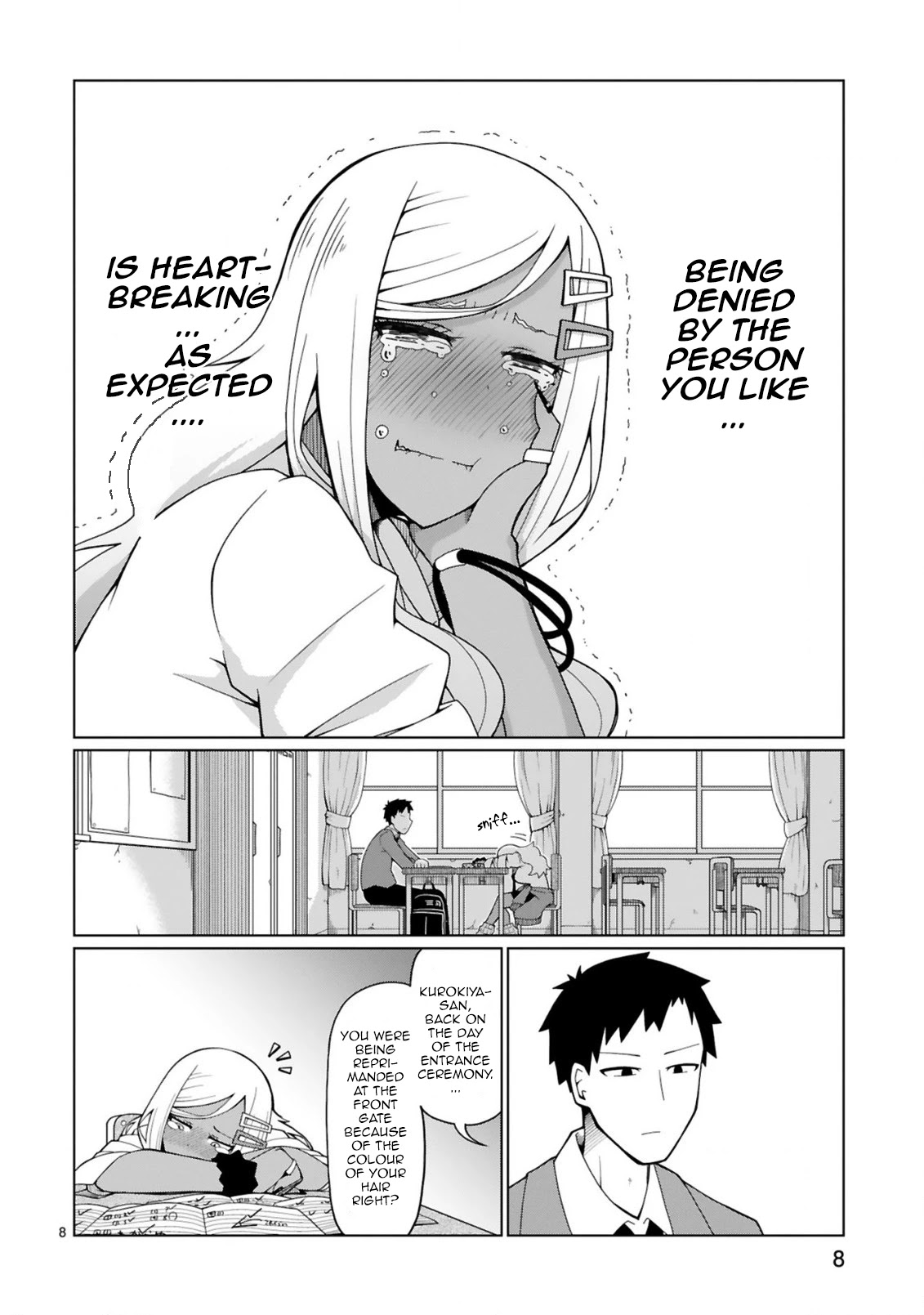 Tedama ni Toritai Kurokiya-san Chapter 2 page 8 - Chapter 2: I want to make him affirm it