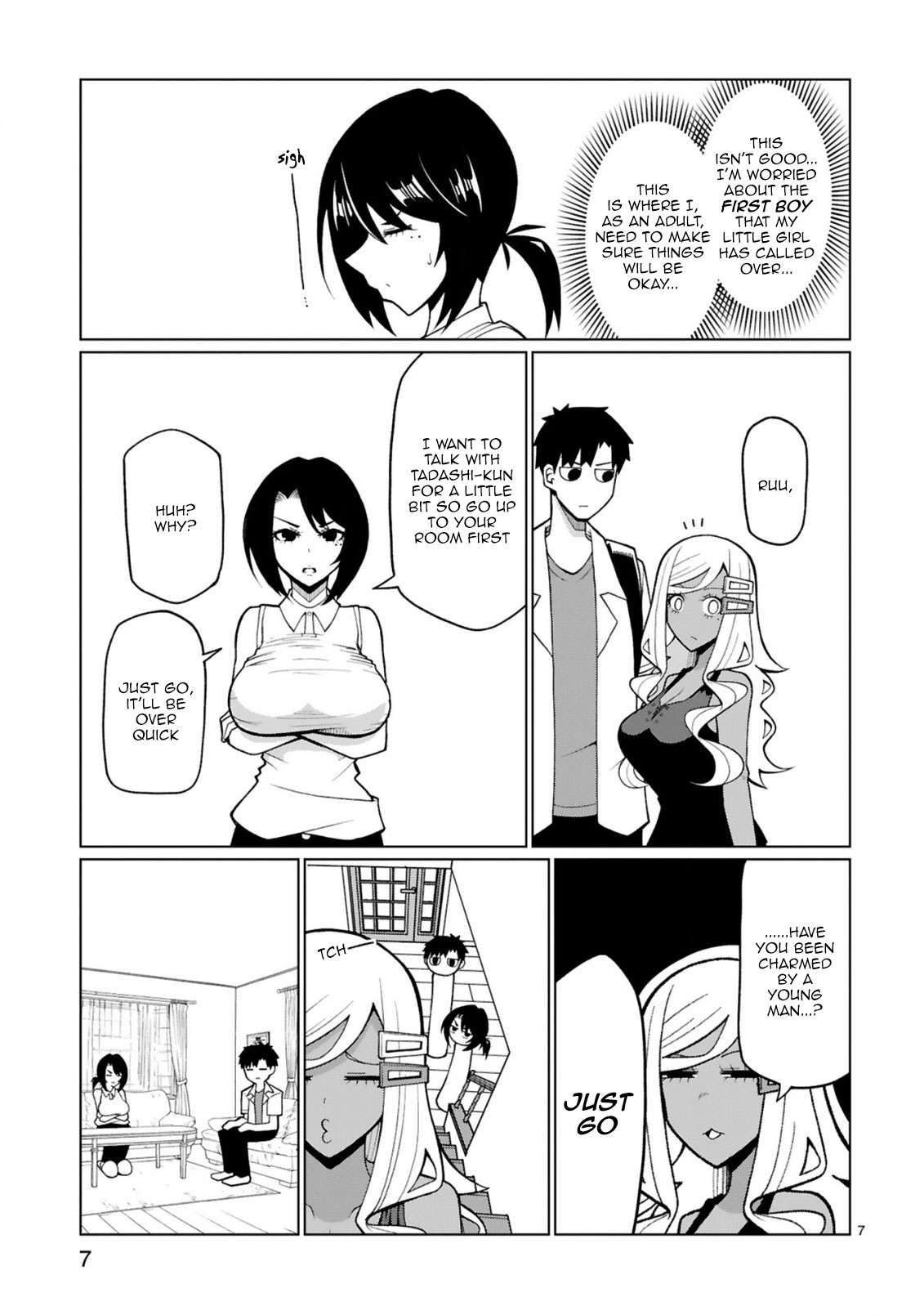 Tedama ni Toritai Kurokiya-san Chapter 21 page 8 - Chapter 21