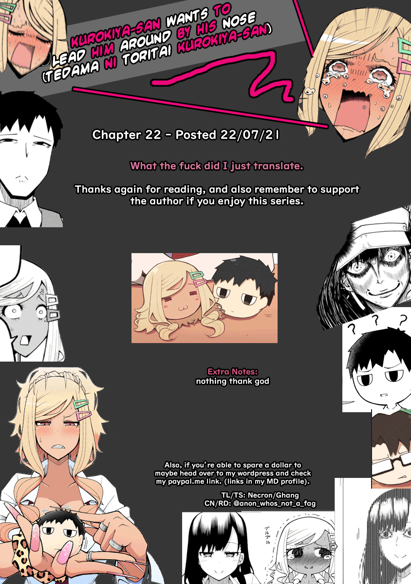 Tedama ni Toritai Kurokiya-san Chapter 22 page 19 - Chapter 22: I want to go to Kurokiya's house (Part 2)