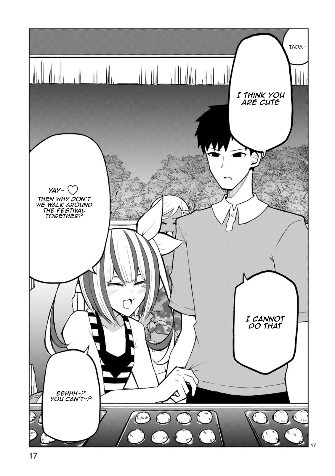Tedama ni Toritai Kurokiya-san Chapter 23 page 17 - Chapter 23: I want to go to a festival (Part 1)