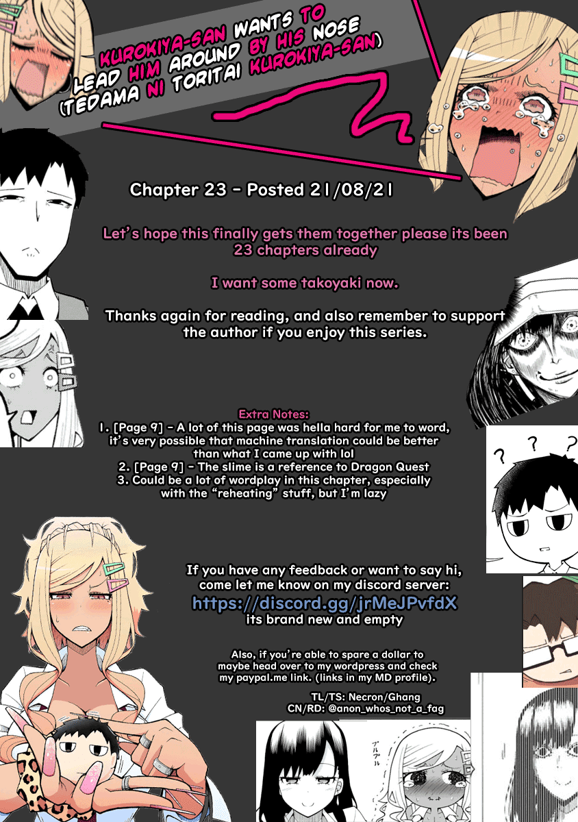Tedama ni Toritai Kurokiya-san Chapter 23 page 19 - Chapter 23: I want to go to a festival (Part 1)
