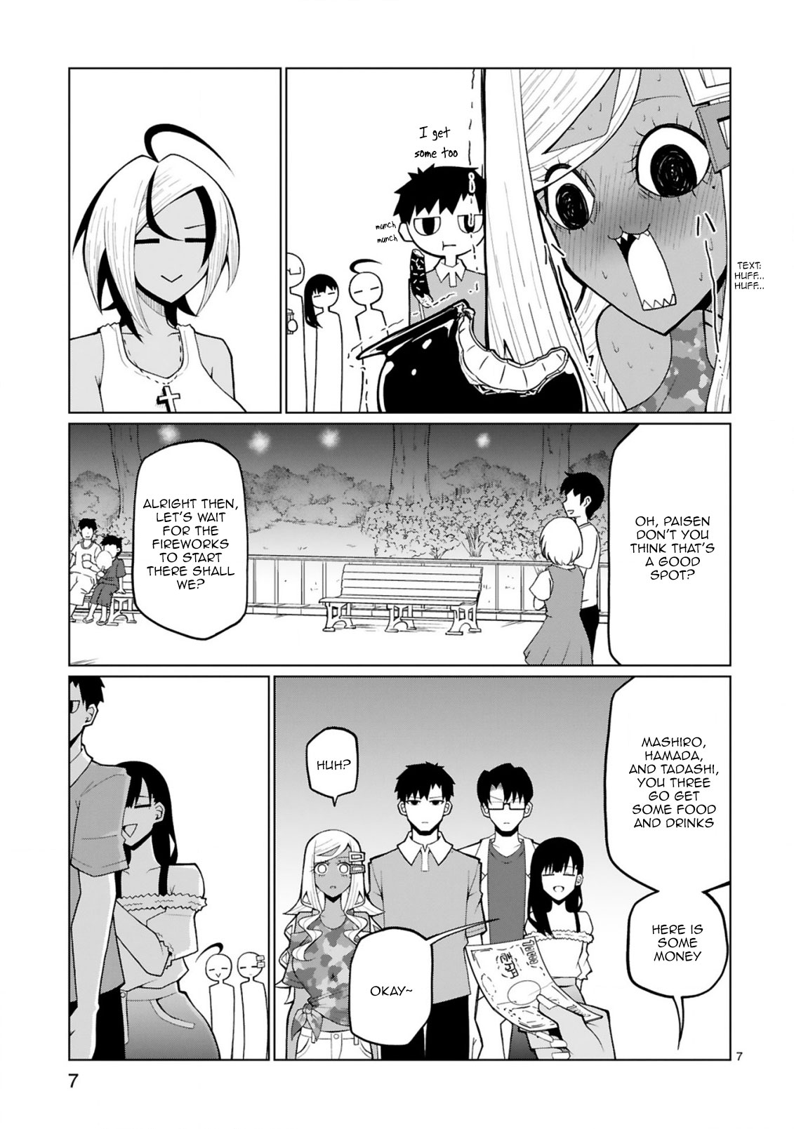 Tedama ni Toritai Kurokiya-san Chapter 23 page 7 - Chapter 23: I want to go to a festival (Part 1)