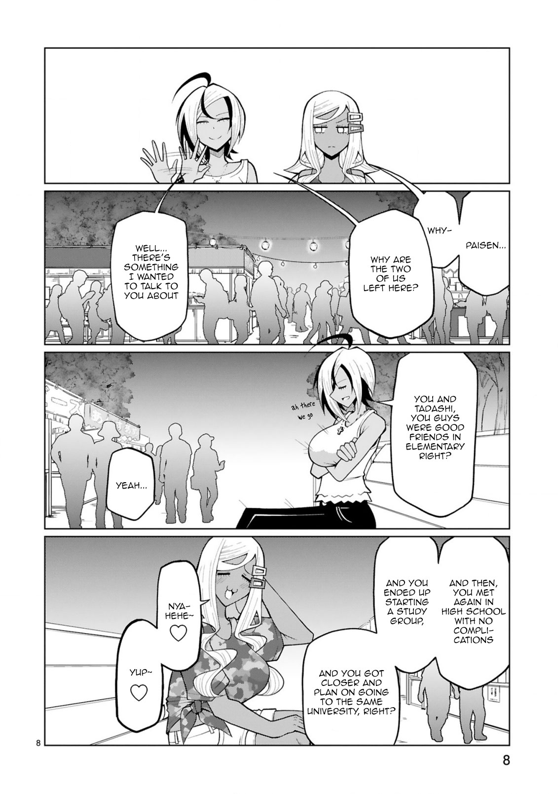 Tedama ni Toritai Kurokiya-san Chapter 23 page 8 - Chapter 23: I want to go to a festival (Part 1)