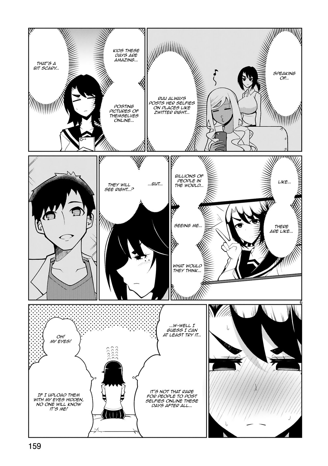 Tedama ni Toritai Kurokiya-san Chapter 24.6 page 6 - Chapter 24.6: I want to show it