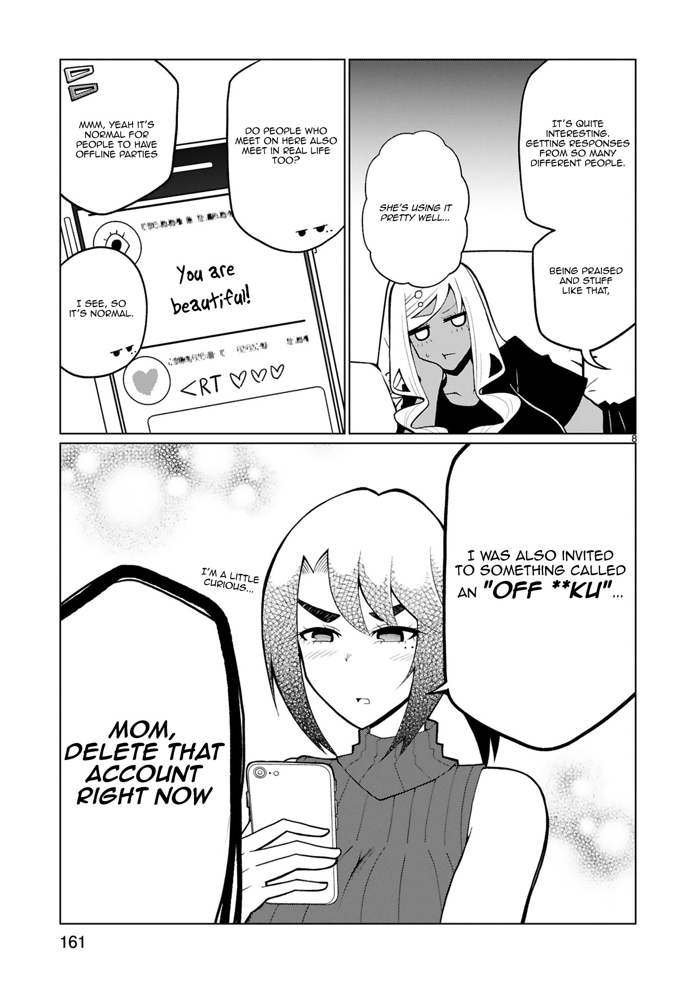 Tedama ni Toritai Kurokiya-san Chapter 24.6 page 8 - Chapter 24.6: I want to show it